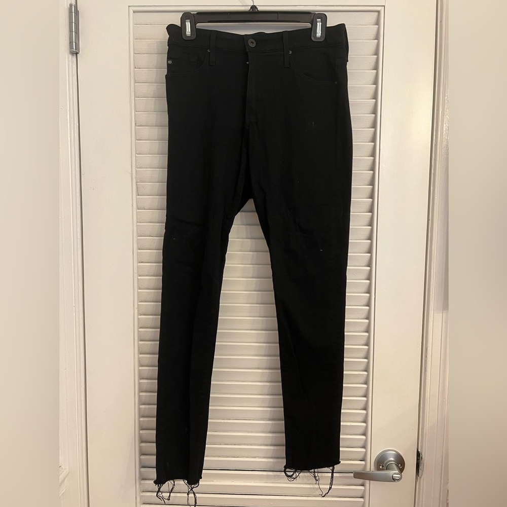 AG Adriano Goldschmed Black Denim Jeans